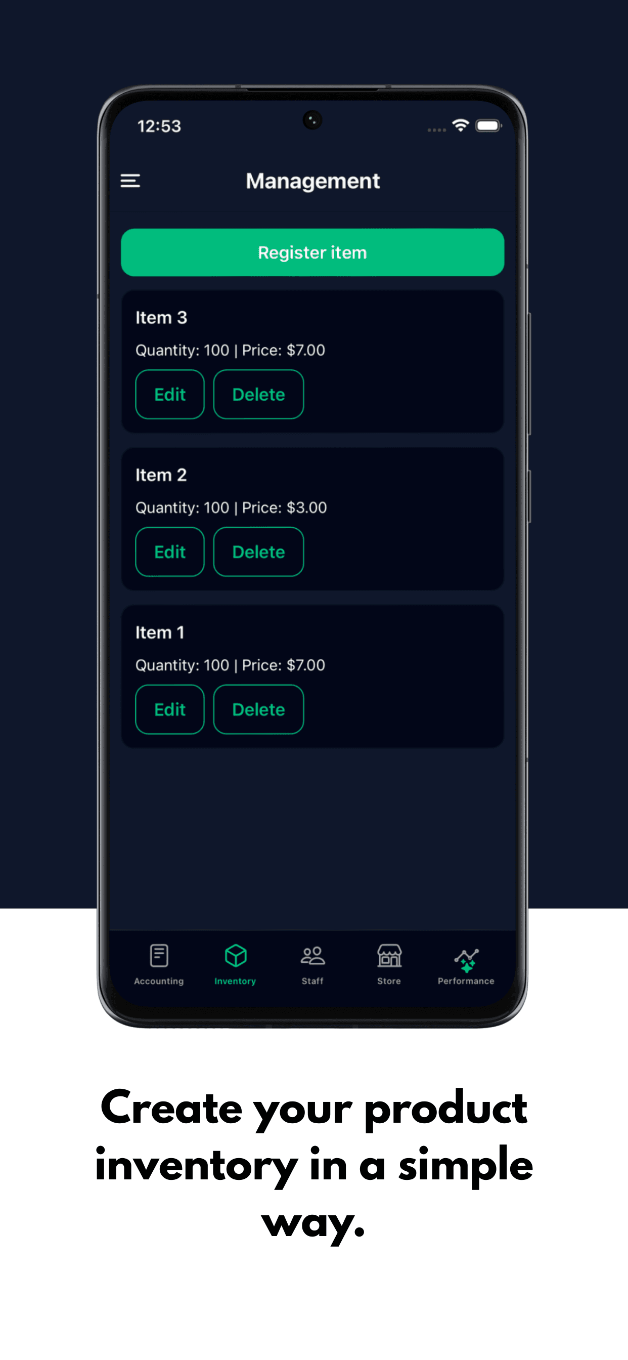 Tela do SimpleStockly 8